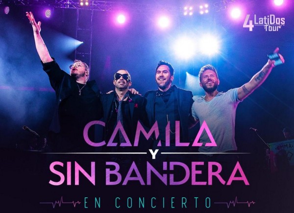 Camila y Sin Bandera cerrarán su gira '4LatiDos Tour' con tres grandes conciertos en EE.UU.