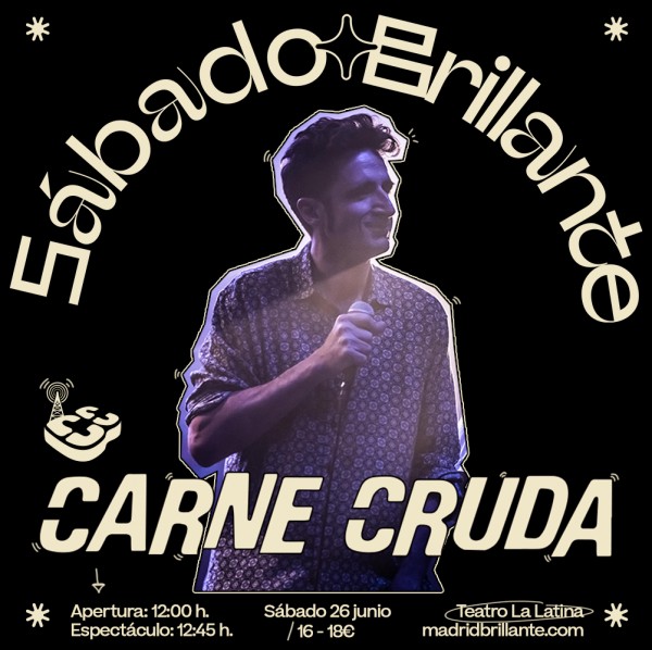 El ciclo Madrid Brillante llega a su fin con 'Carne cruda' este sábado 26 de junio