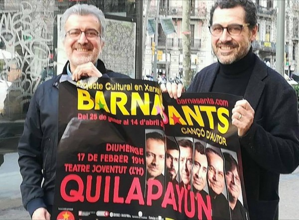 El grupo chileno Quilapayún dedicará un recital a Violeta Parra y a Víctor Jara en BarnaSants el domingo