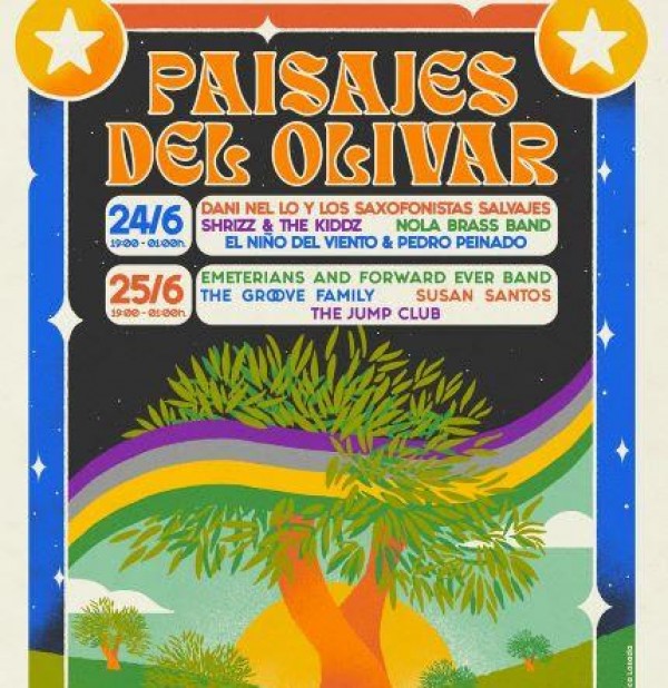 El nuevo festival Paisajes del Olivar debuta en tierras jienenses los días 25 y 25 de junio