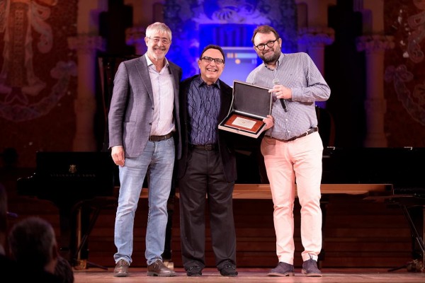 El pianista dominicano Michel Camilo recibe la Medalla de Oro del Festival de Jazz de Barcelona