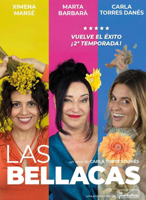 El Teatreneu de Barcelona acoge la comedia 'Las bellacas' interpretada por actrices de doblaje y teatro