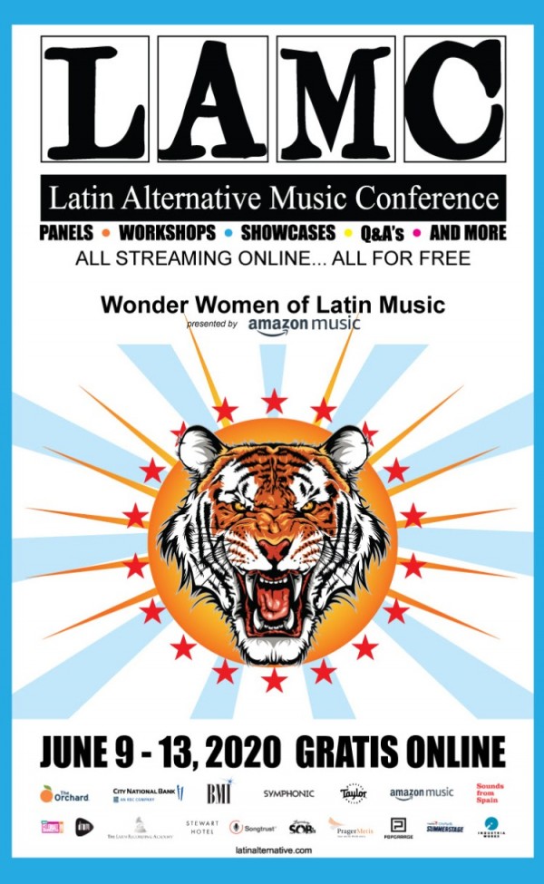 La conferencia de la industria musical latina LAMC 2020  será online