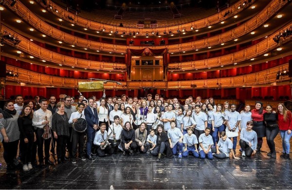La Orquesta de Instrumentos Reciclados de Cateura cierra gira española en el Teatro Real de Madrid