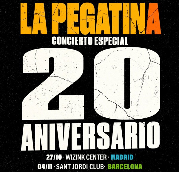 La Pegatina celebrará su vigésimo aniversario en el WiZink Center y en el Sant Jordi Club