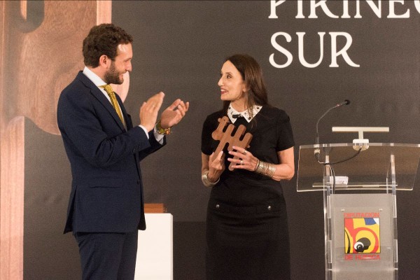 Luz Casal recibe el premio Música e integración del festival Pirineos Sur
