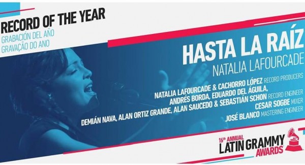 Natalia Lafourcade triunfa en los Latin Grrmmy con 'Hasta la raíz'