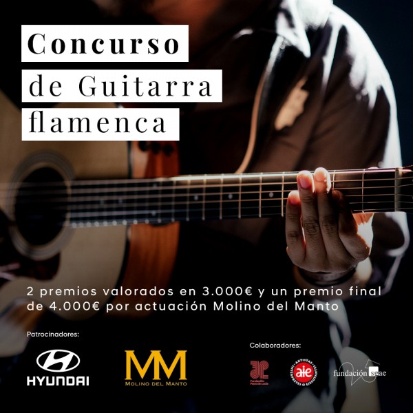 CPrimera edición de los Premios a la Guitarra Flamenca Maestro Paco de Lucía - Molino del Manto