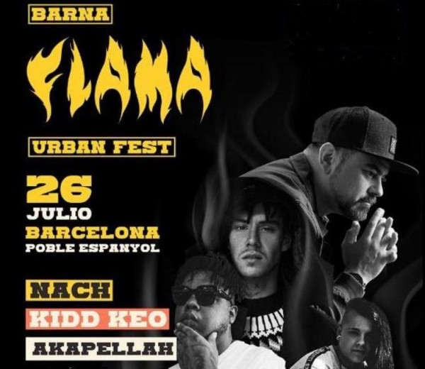 Rap y trap iberoamericanos se citan en el nuevo Barna Flama Urban Fest