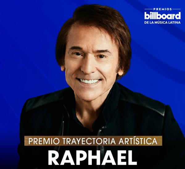 Raphael recibirá el Premio Billboard a la Trayectoria Artística