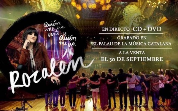 Rozalén lanza un  CD+DVD  con su directo del Palau de la Música 