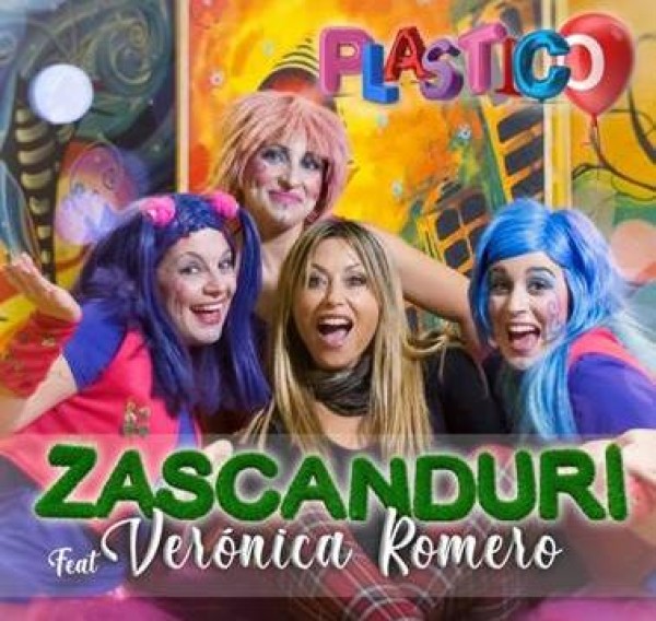 Zascanduri y  Verónica Romero graban un tema para niños contra el uso excesivo del 'Plástico'