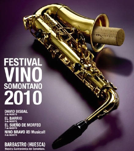 El Festival Vino Somontano 2010 ofrecerá conciertos y actividades gastronómicas