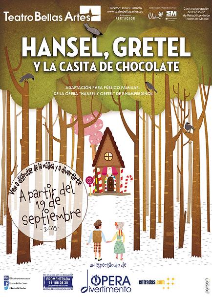 \'Hansel y Gretel y la casita de chocolate\' acercará la ópera a los niños en el Teatro Bellas Artes de Madrid